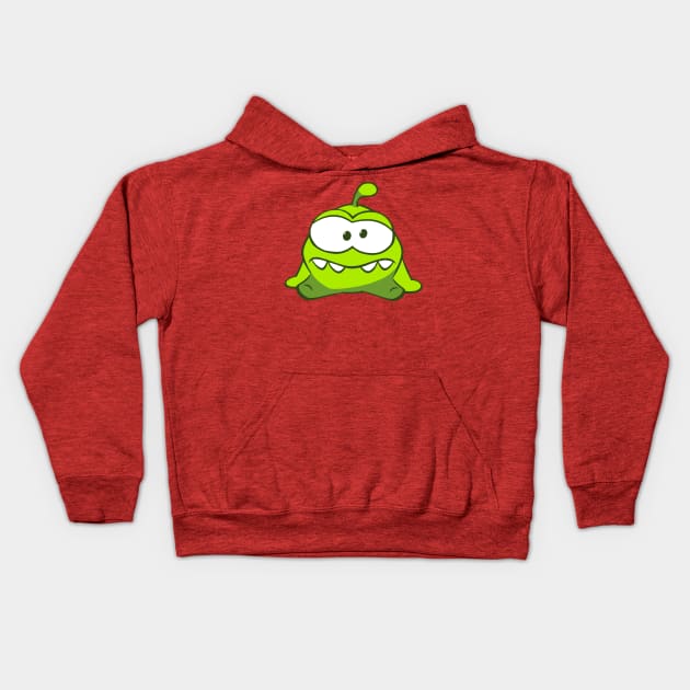 Hello Green Alien Kids Hoodie by rollout578